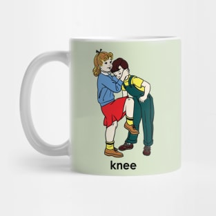 Self Defense Flash Cards: Knee Mug